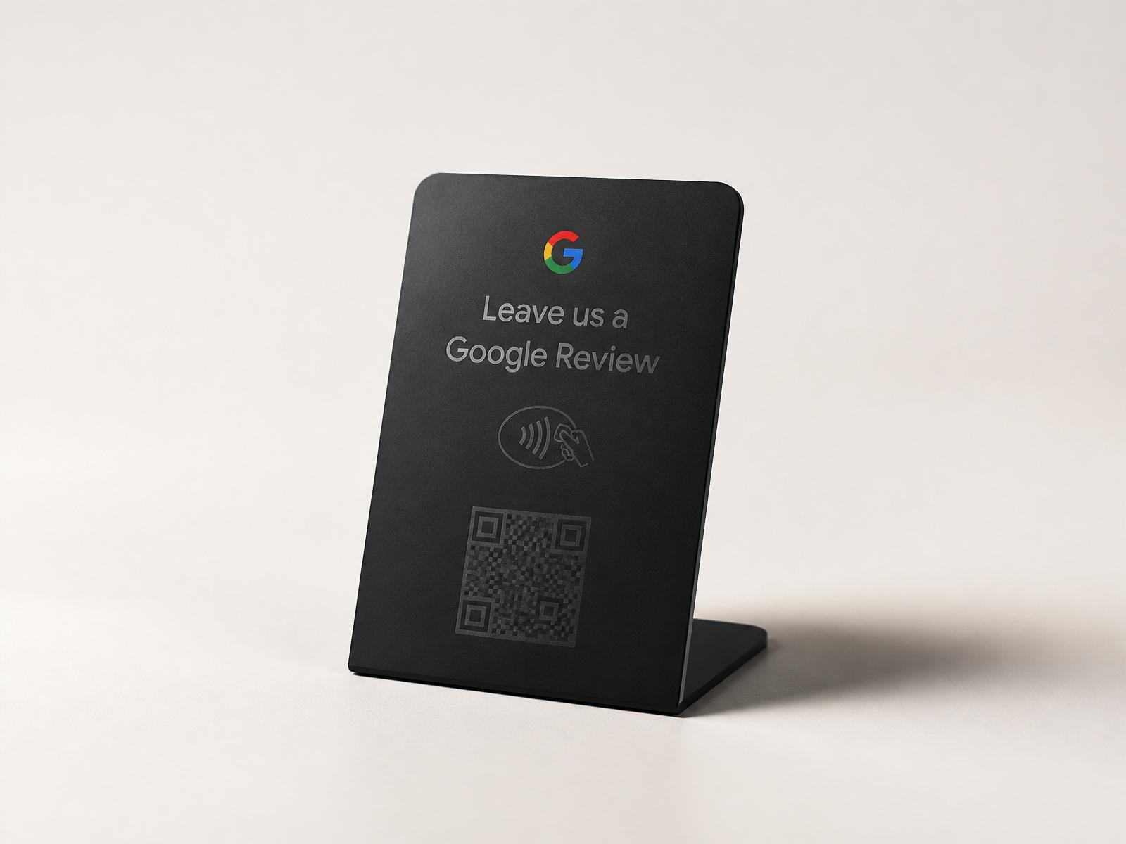 TapLink NFC Google Review stand